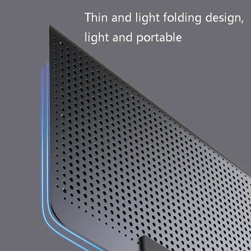 6-fan Alloy Laptop Cooling Bracket - Silent