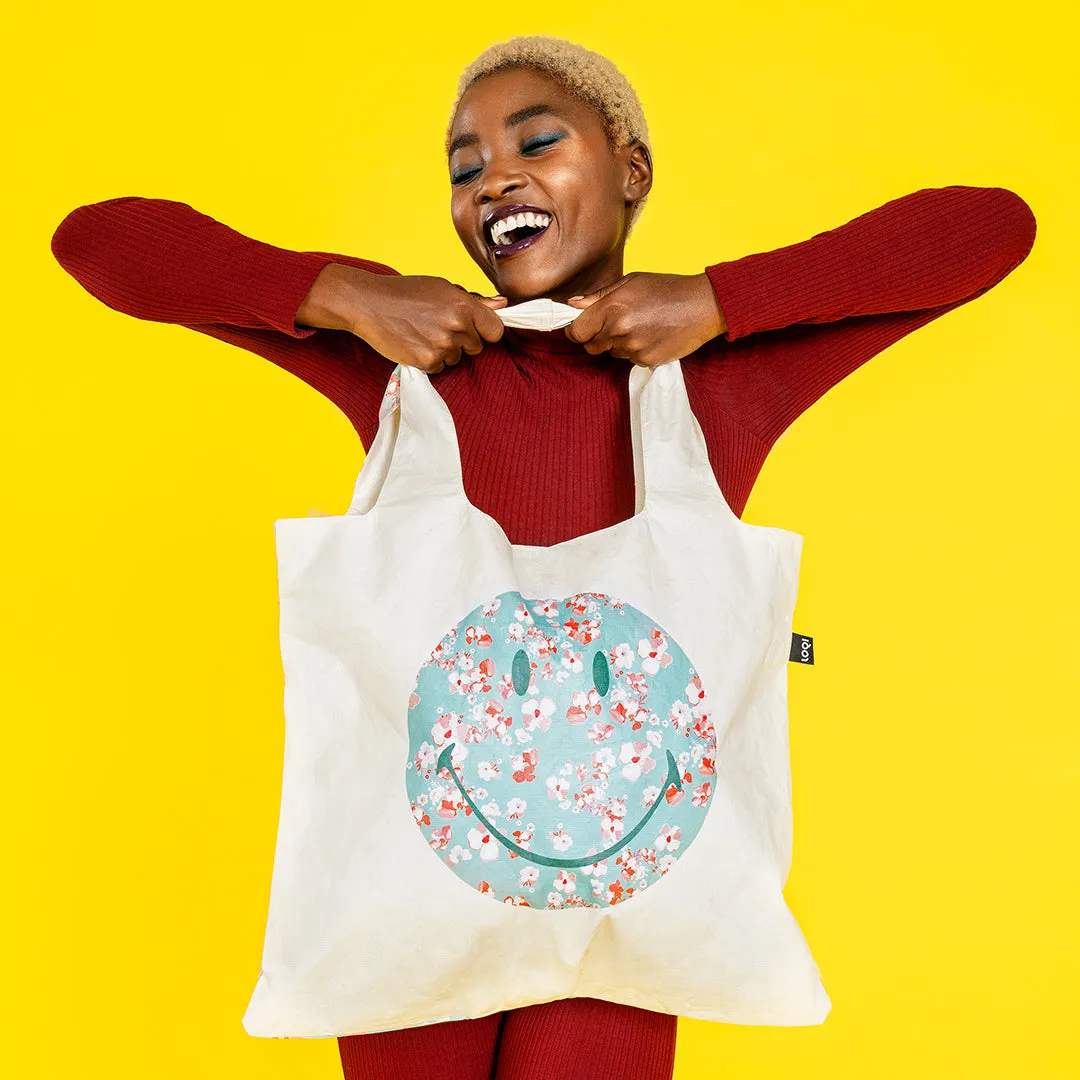Blossom Recycled Smiley Bag