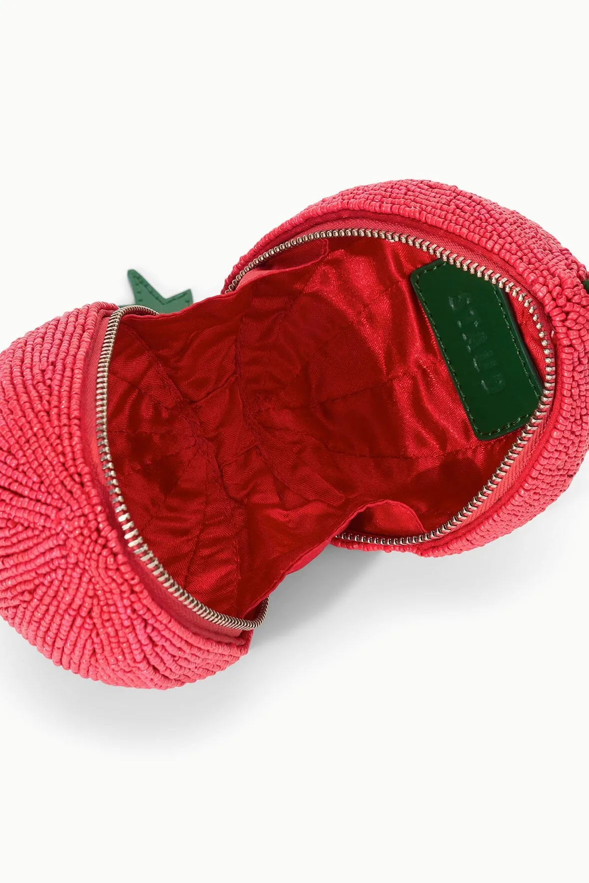 CAMPARI BEADED BAG | TOMATO