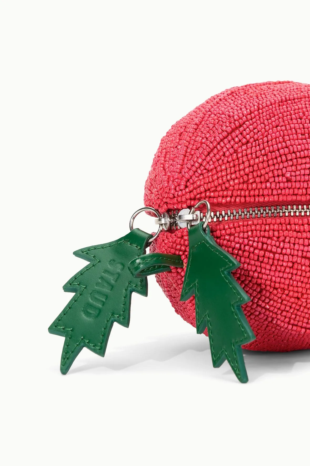 CAMPARI BEADED BAG | TOMATO