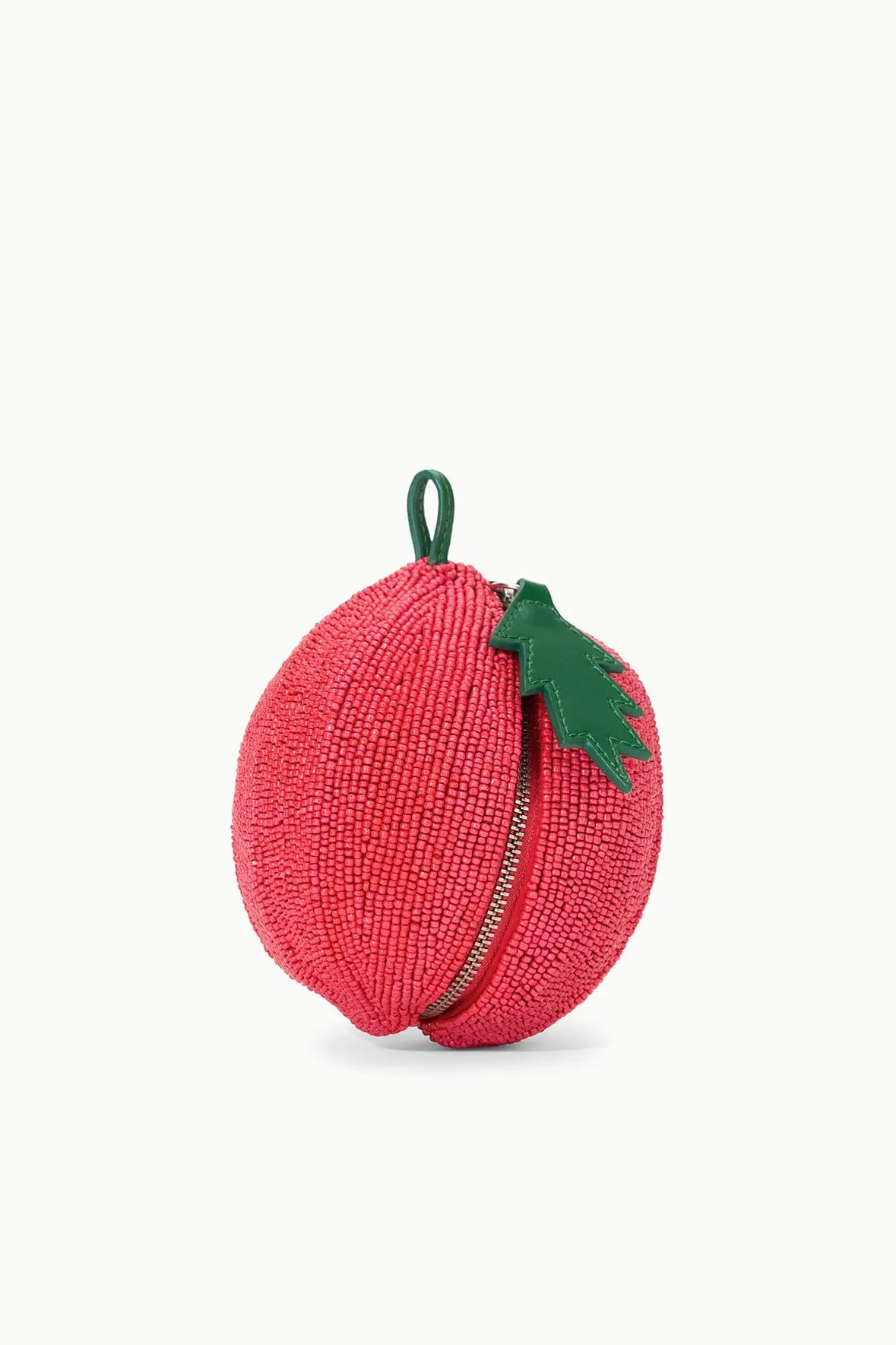 CAMPARI BEADED BAG | TOMATO