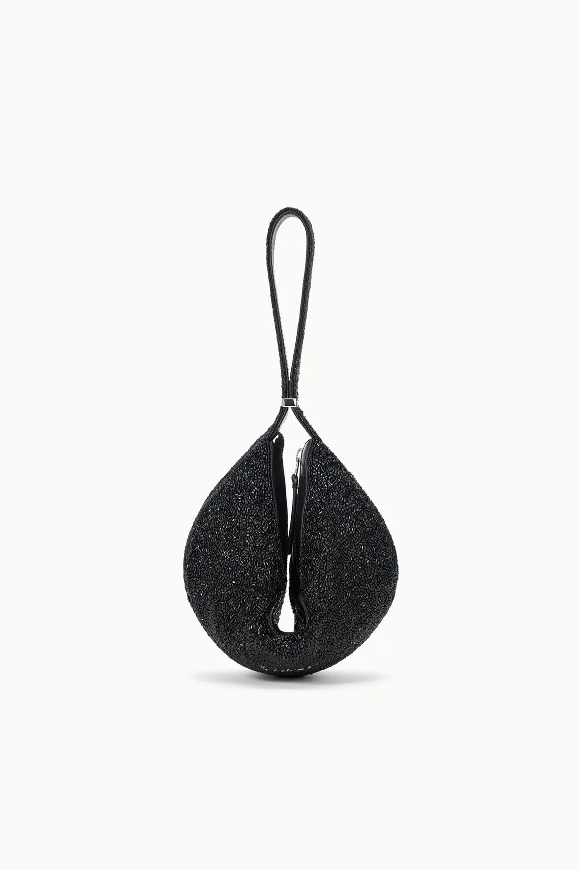 DEMY BEADED SHOULDER BAG | BLACK