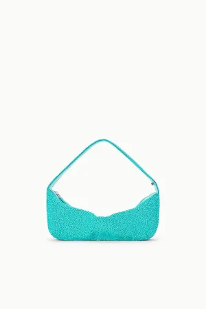 DEMY BEADED SHOULDER BAG | TEAL