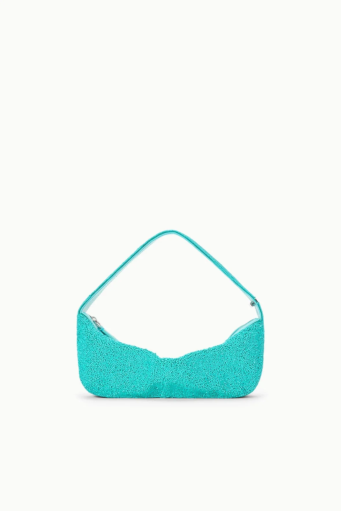 DEMY BEADED SHOULDER BAG | TEAL