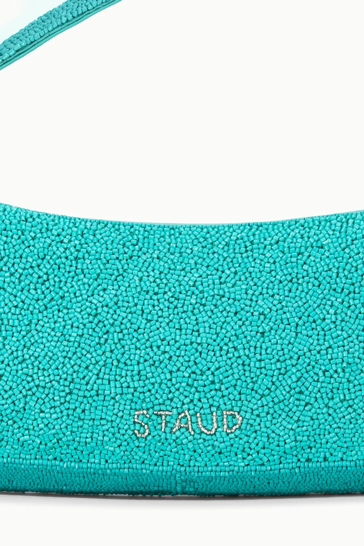 DEMY BEADED SHOULDER BAG | TEAL