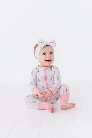 Dressed to the Tee Pink Convertible Footie