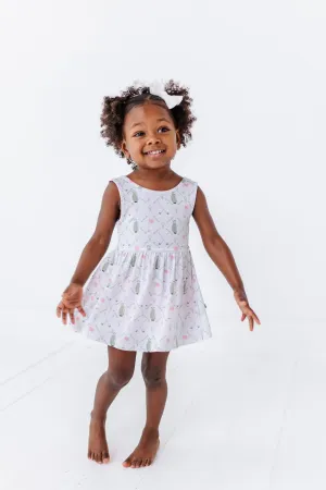 Dressed to the Tee Pink Girls Bummie Set