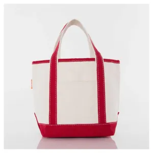 Handy Open Top Tote -- Red