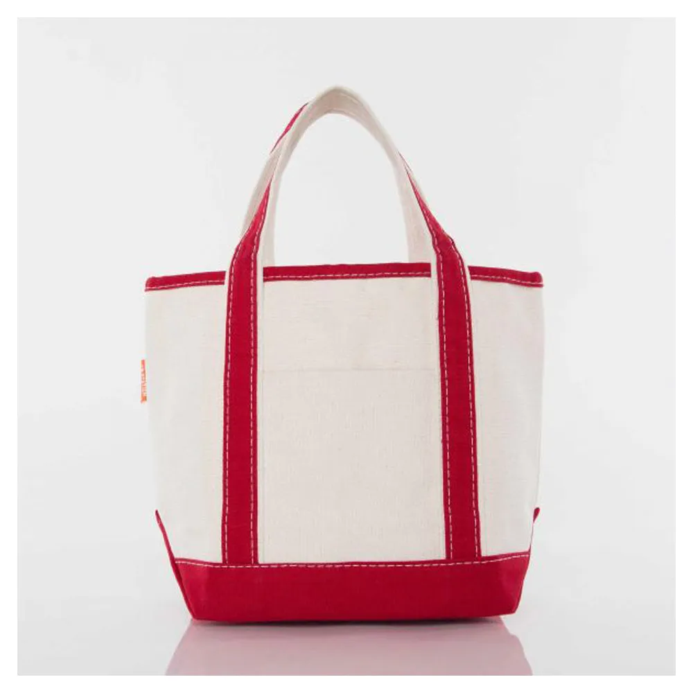 Handy Open Top Tote -- Red