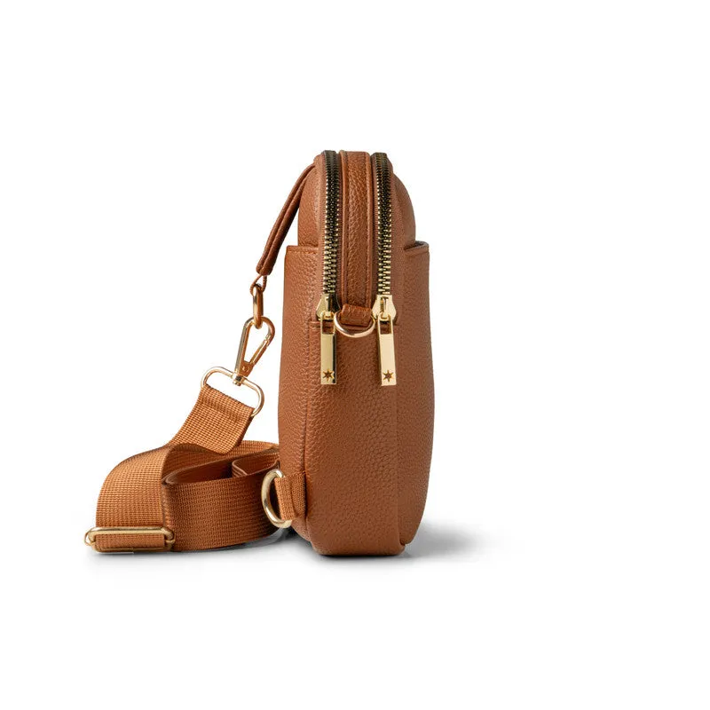 Kedzie Solstice Convertible Sling - Chestnut