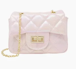 Pearl Metallic Mini Purse