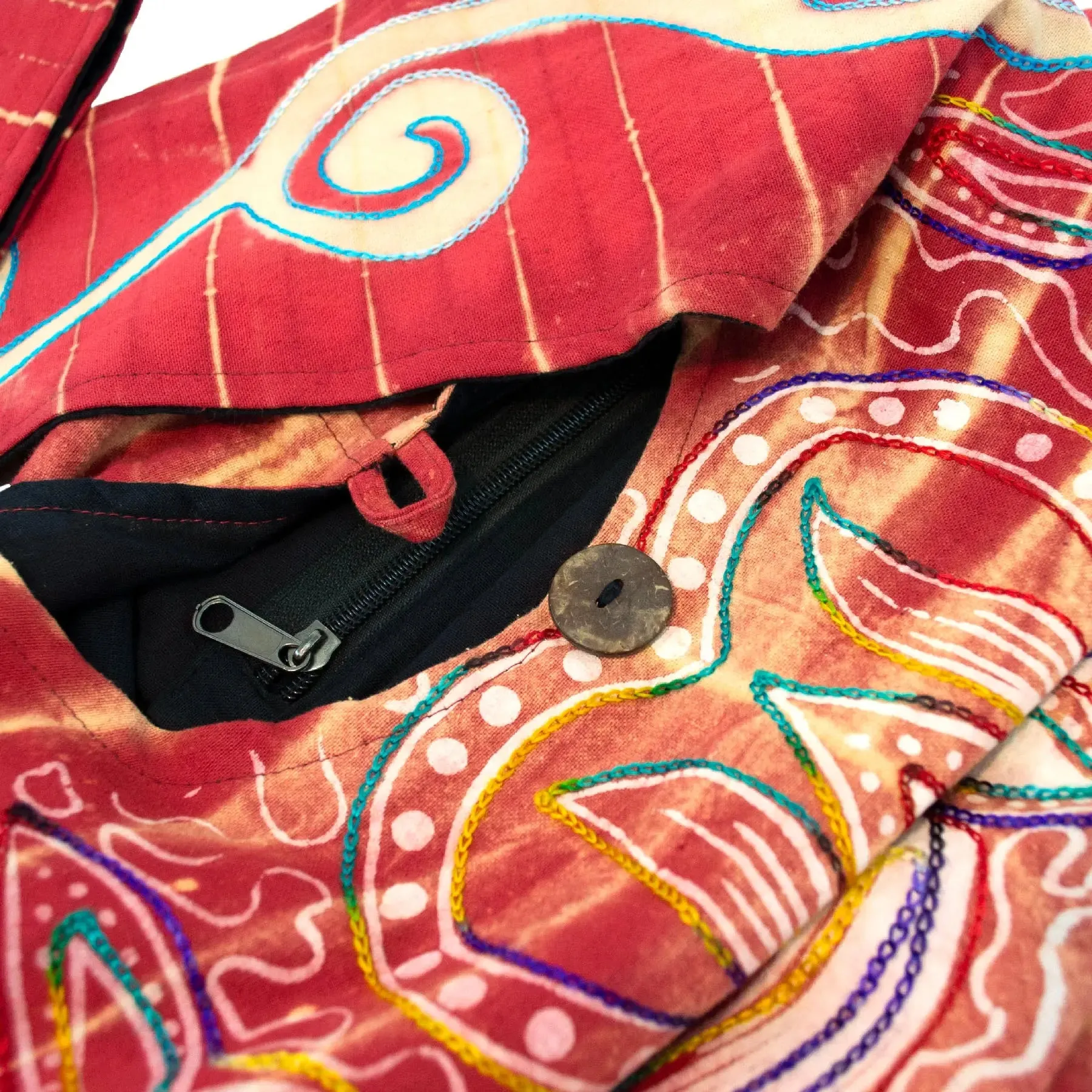 Perpetual Peace Tie Dye Shoulder Bag