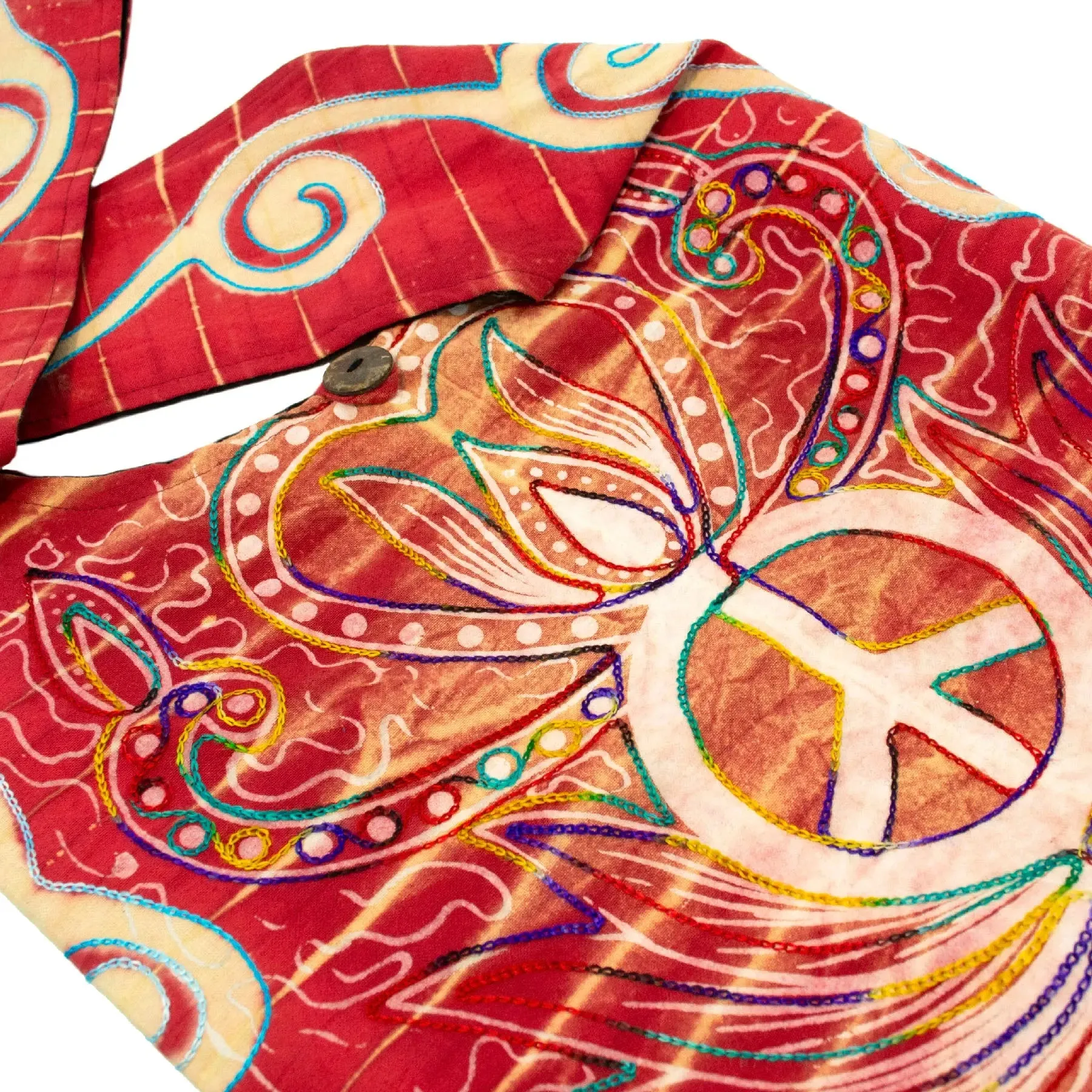 Perpetual Peace Tie Dye Shoulder Bag