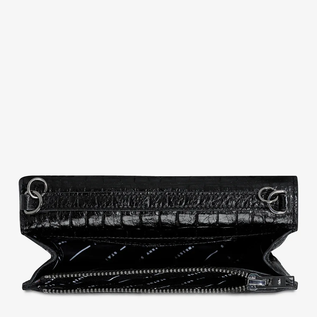 She Burns - Black Croc Embossed