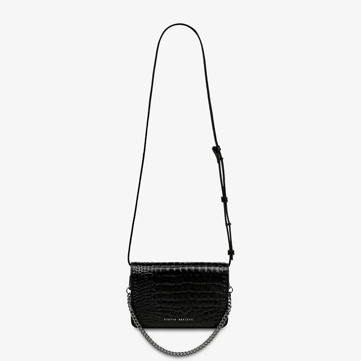She Burns - Black Croc Embossed