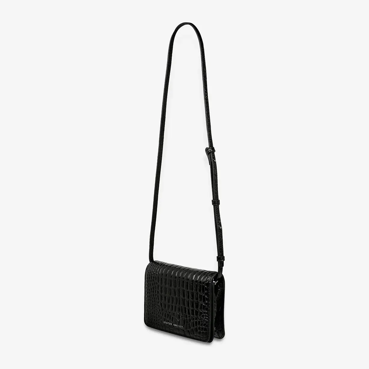 She Burns - Black Croc Embossed