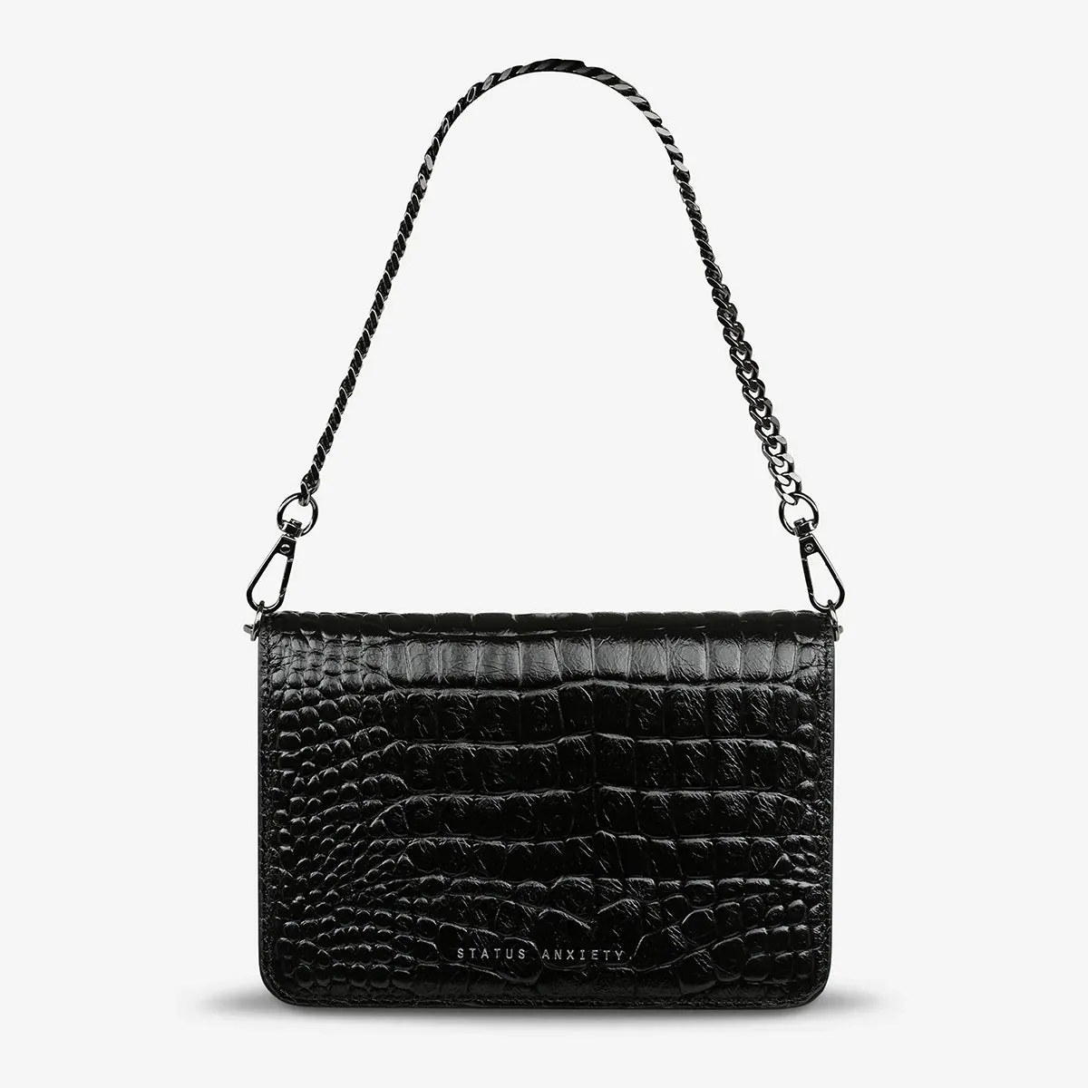 She Burns - Black Croc Embossed
