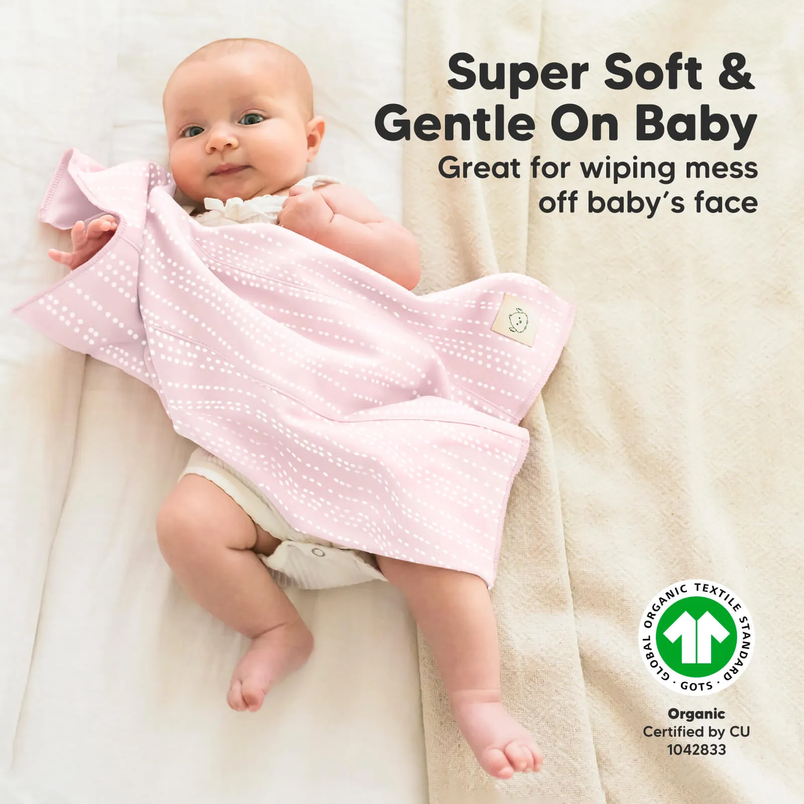 Shea Burp Cloths (Sweet Charm)