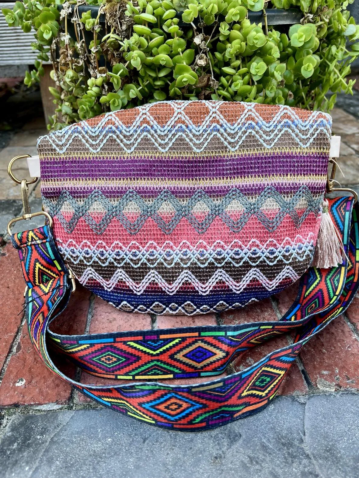 Tassle Tribal Moonbag