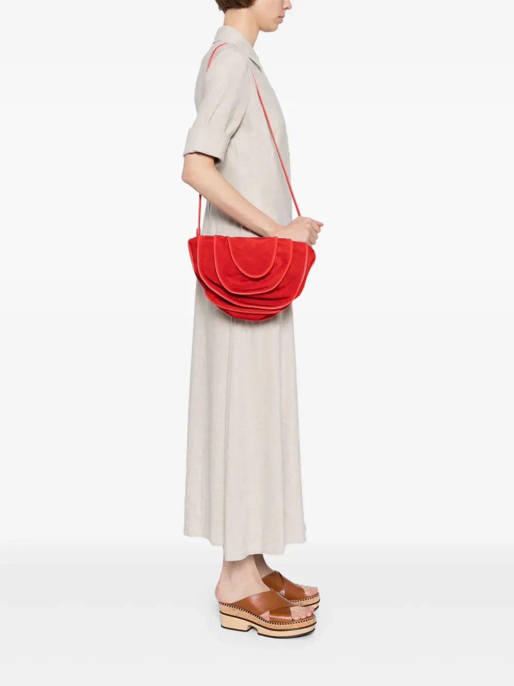 Wells Bag in Red Rose