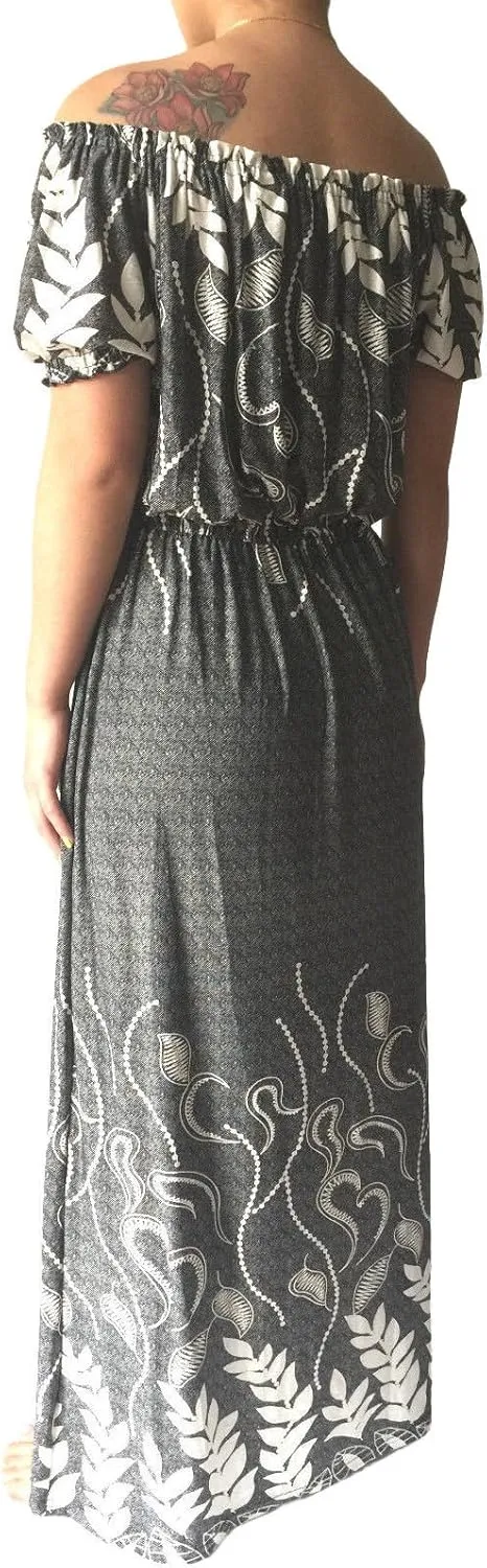 Women Off The Shoulder Party Convertible Dress Casual Summer Beach Maxi Sundress